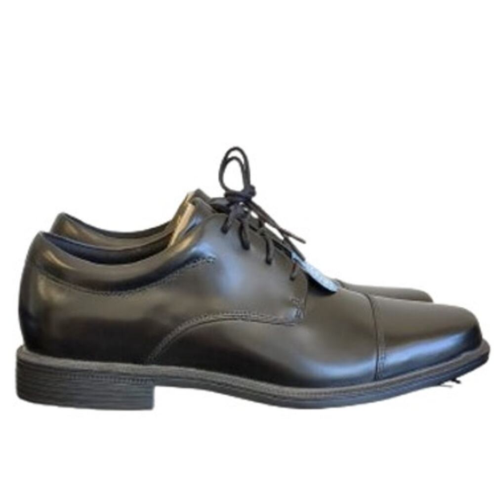 Rockport Mens Hydro Shield Leather Dress Shoe-Black-Size 9.5-NNTNB-S149
